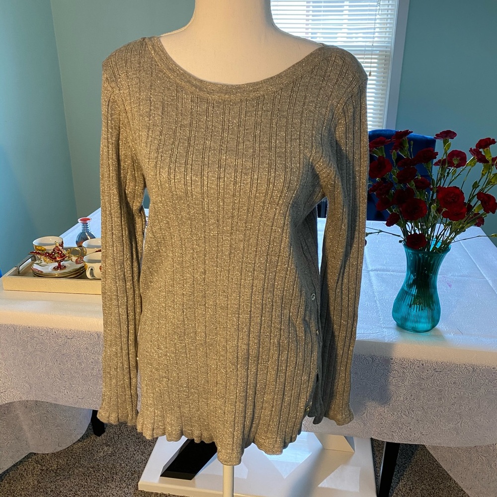 🌈SALE!!!🌈🌟NWT Croft and barrow glitterysweater